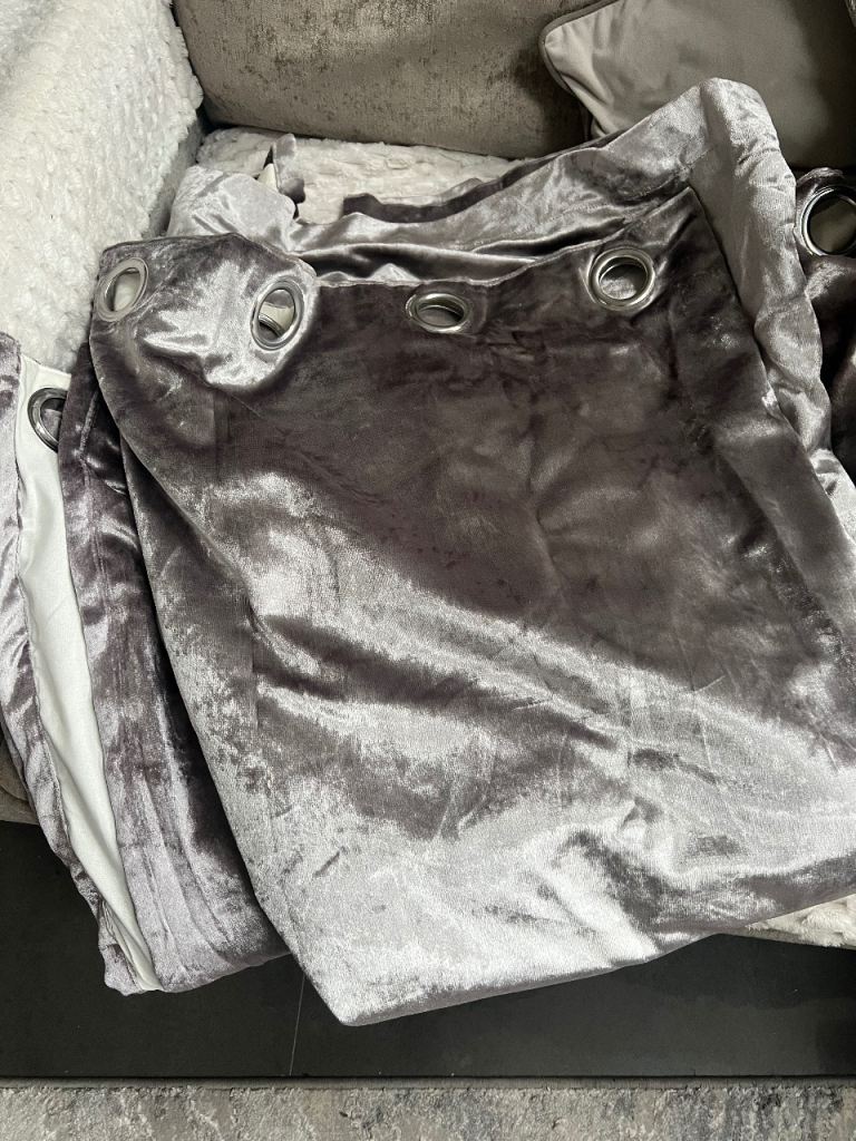 Julian Charles tab top curtains 