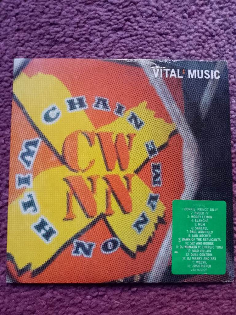 Vital Music Chain With No Name V/A Promo CD 2002 Indie rock electronic