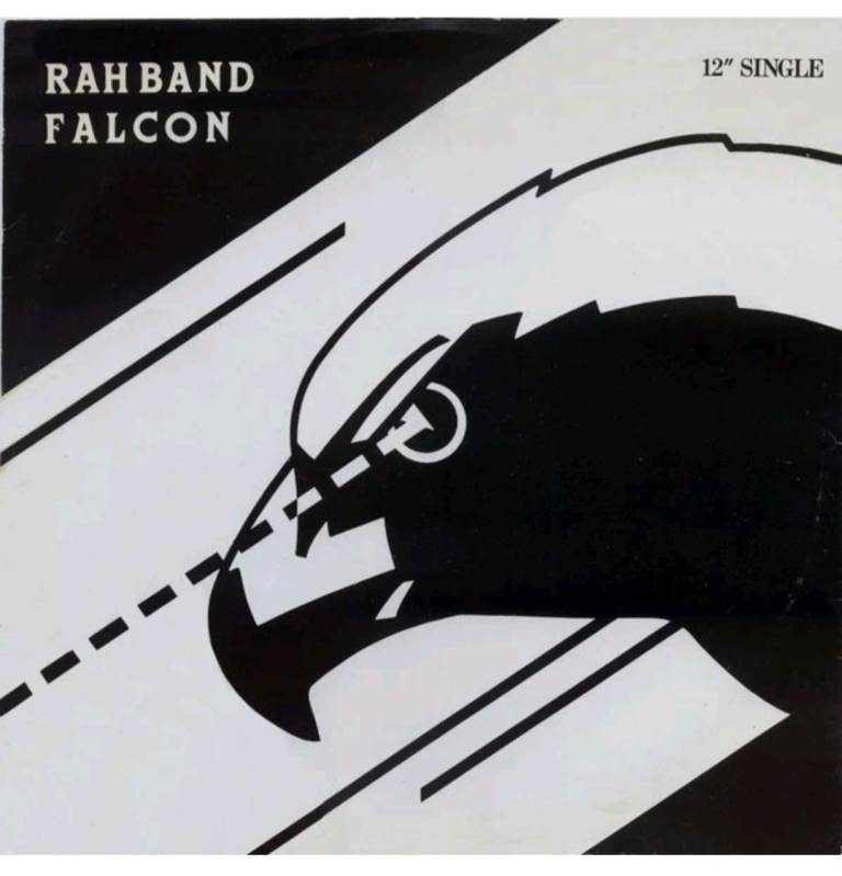 The Rah Band. /  Falcon  Picture Sleeve 12" 80s 