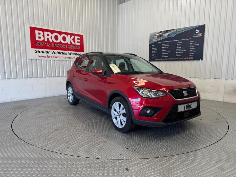 2018 SEAT Arona 1.6 TDI SE Technology Lux Euro 6 (s/s) 5dr HATCHBACK Diesel Manual