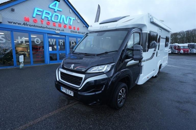 Elddis Evolution 155 PEUGEOT 4 BERTH 4 TRAVEL SEAT MOTORHOME