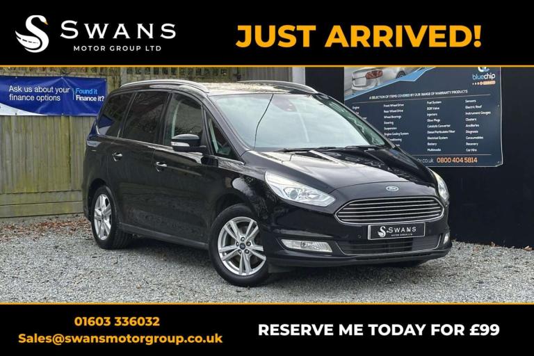 2019 Ford Galaxy 2.0 EcoBlue Titanium Black Manual Diesel 2019 MPV Diesel Manual
