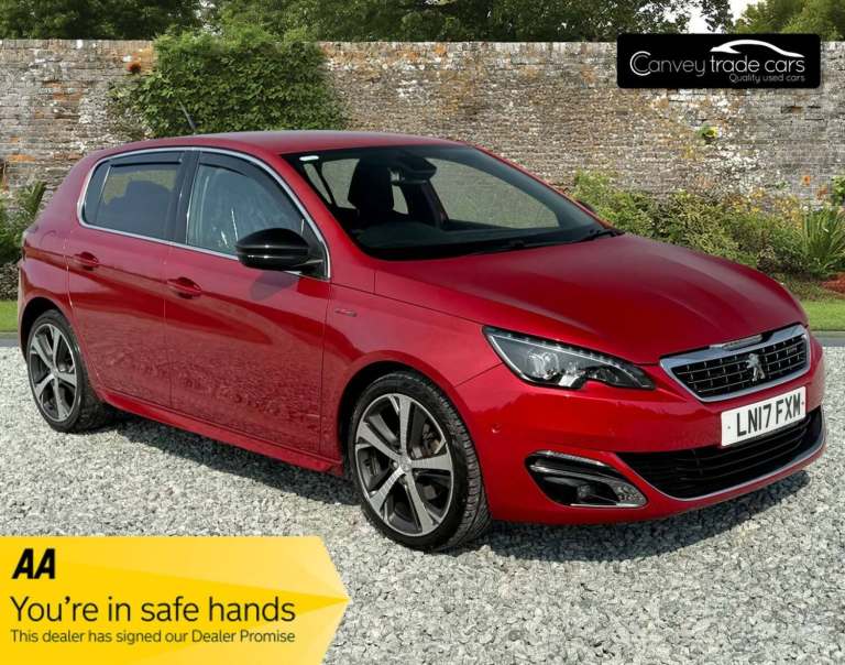 2017 Peugeot 308 1.6 308 GT Line HDi Blue S/S 5dr Hatchback Diesel Manual