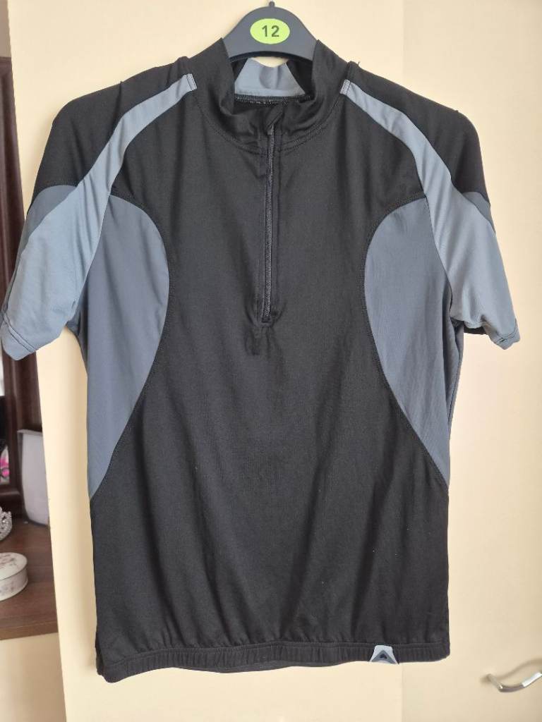 Altura Women's Cycling Jersey UK 12 - Black and Grey