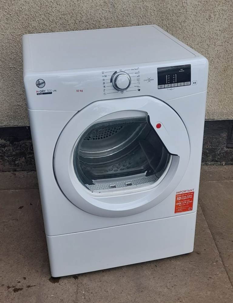 TUMBLE DRYER: HOOVER, 10KG VENTED * delivery available *