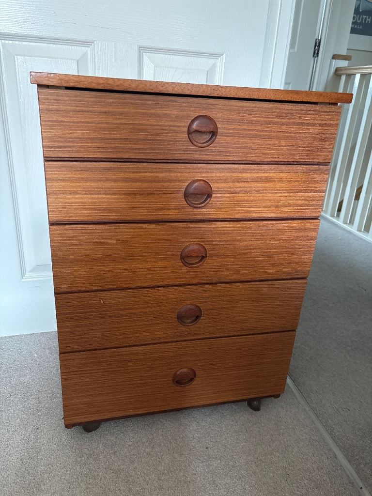 Schreiber mid-century chest of drawers 