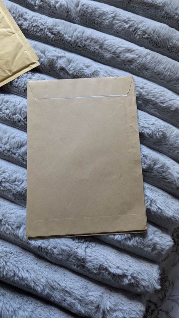 5 C4 Self Seal Envelopes + 1 with bubble wrap