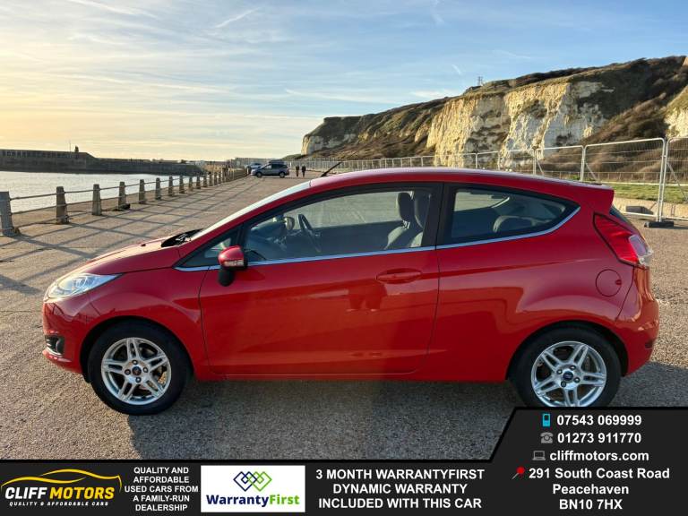 2013 Ford Fiesta Zetec - New Years MOT - £35 Road Tax - Low Mileage - 3 Month Warranty