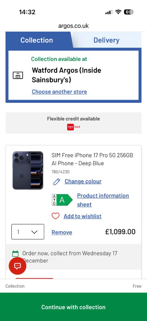 iPhone 17 pro brand new