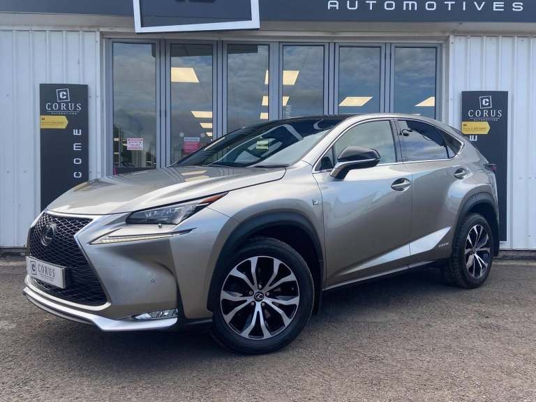 2017 Lexus NX 2.5 300h F Sport E-CVT 4WD Euro 6 (s/s) 5dr SUV Petrol/Electric Hybrid Automatic