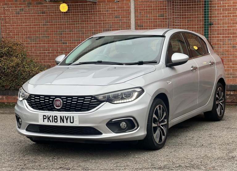 2018 Fiat Tipo 1.3 MultiJetII Lounge Euro 6 (s/s) 5dr HATCHBACK Diesel Manual