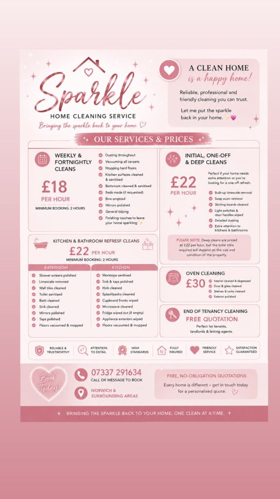  Sparkle Home Cleaning Service