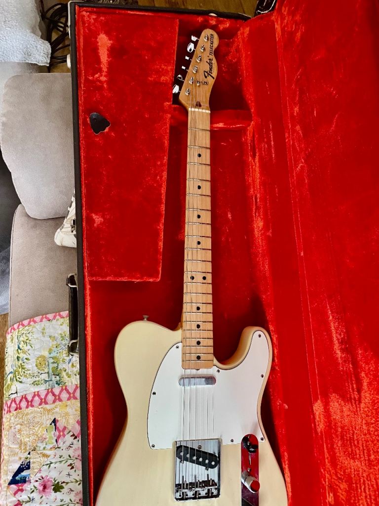 1972 fender telecaster stunning condition , may take a quality acoustic in px 