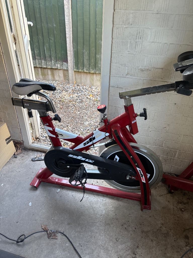 BH Exercise Bike – Red, Good Condition