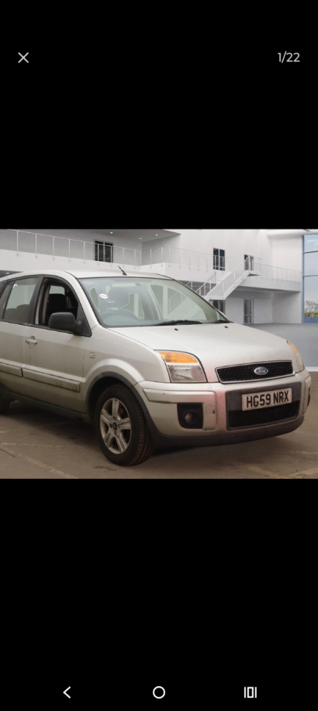 Ford, FUSION, Hatchback, 2009, Manual, 1388 (cc), 5 doors