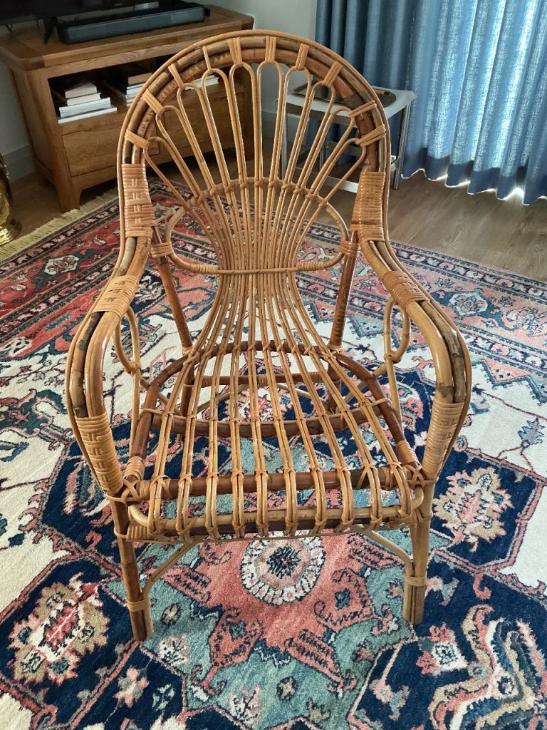 Wicker / cane chair