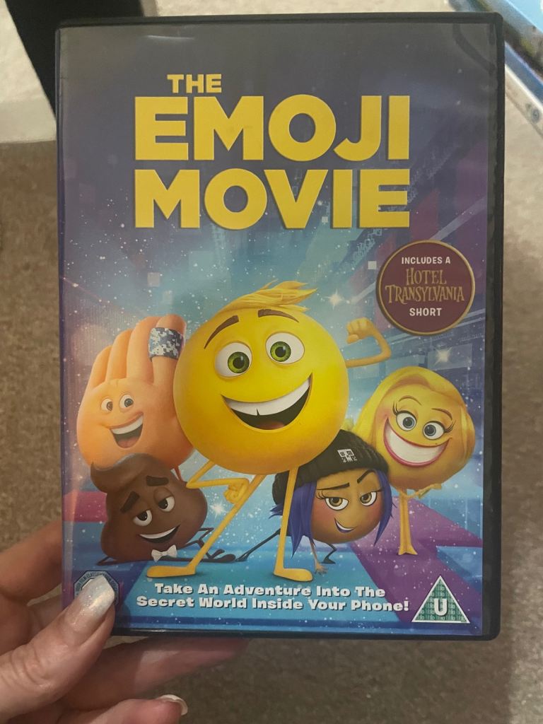 The emoji movie dvd 