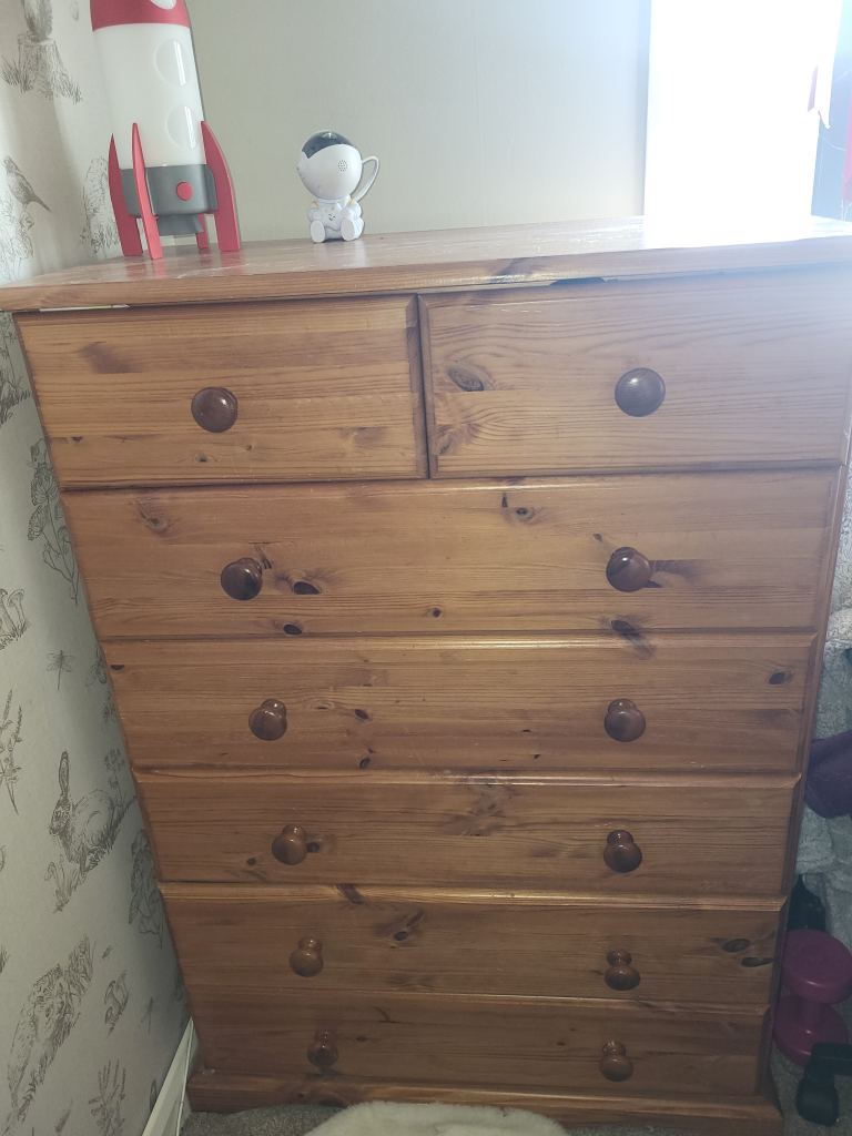 Pine drawers