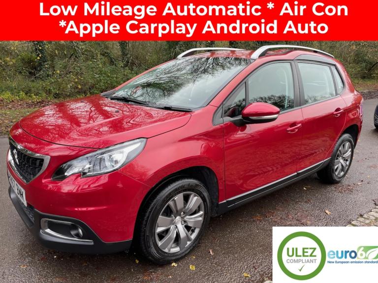 2017 Peugeot 2008 1.2 PureTech Active 5 Door Petrol Automatic Estate In Red  Estate Petrol Automatic