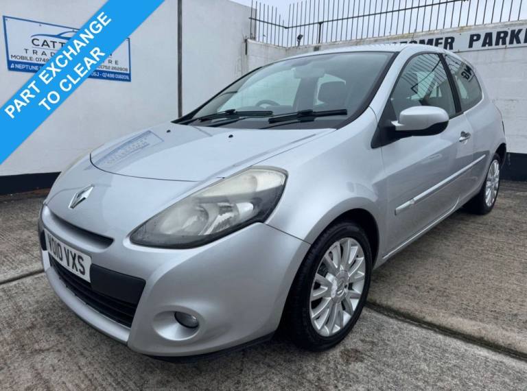 2010 10 RENAULT CLIO 1.2 DYNAMIQUE TOMTOM HATCHBACK 3DR PETROL MANUAL EURO 4 (75