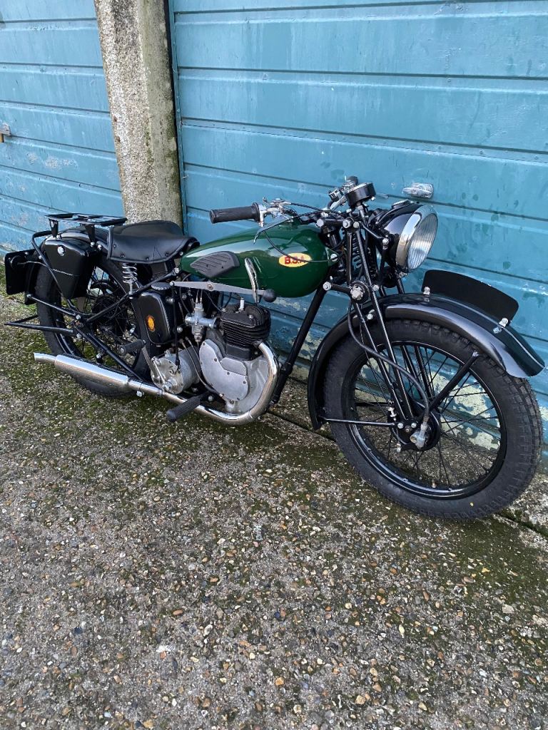 1937 bsa b20 250sv pre war motorcycle 