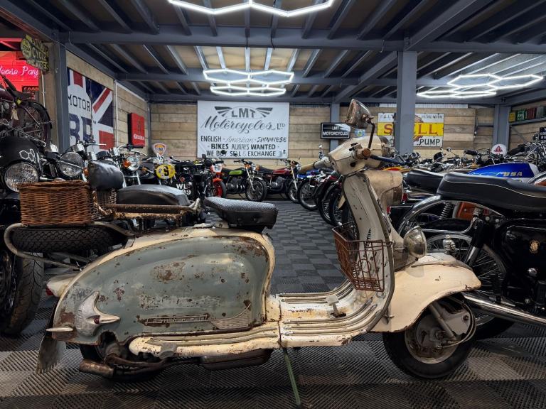 1961 LAMBRETTA LI 150 SERIES 2, “RUSTY” super cool 186cc kit 