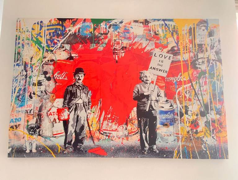Large street art style canvas