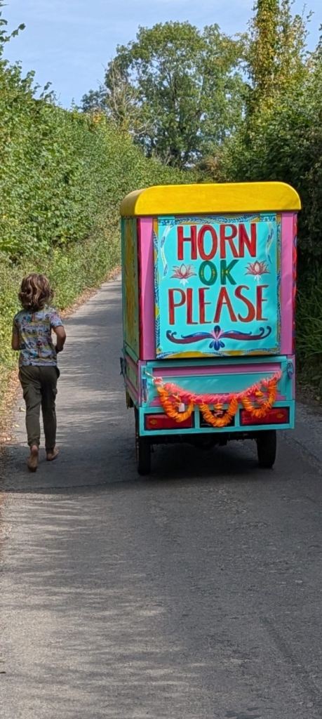 Hand painted Tuk Tuk
