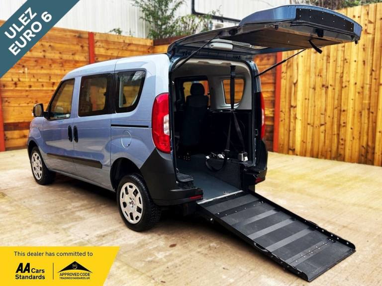 image for 2018 Fiat Doblo 3 Seat Wheelchair Accessible Disabled Access Vehicle WAV MPV Petrol Manual