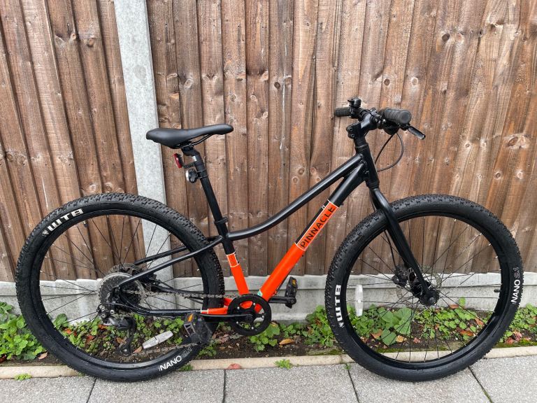 Pinnacle Kids Mountain Bike Black & Orange 