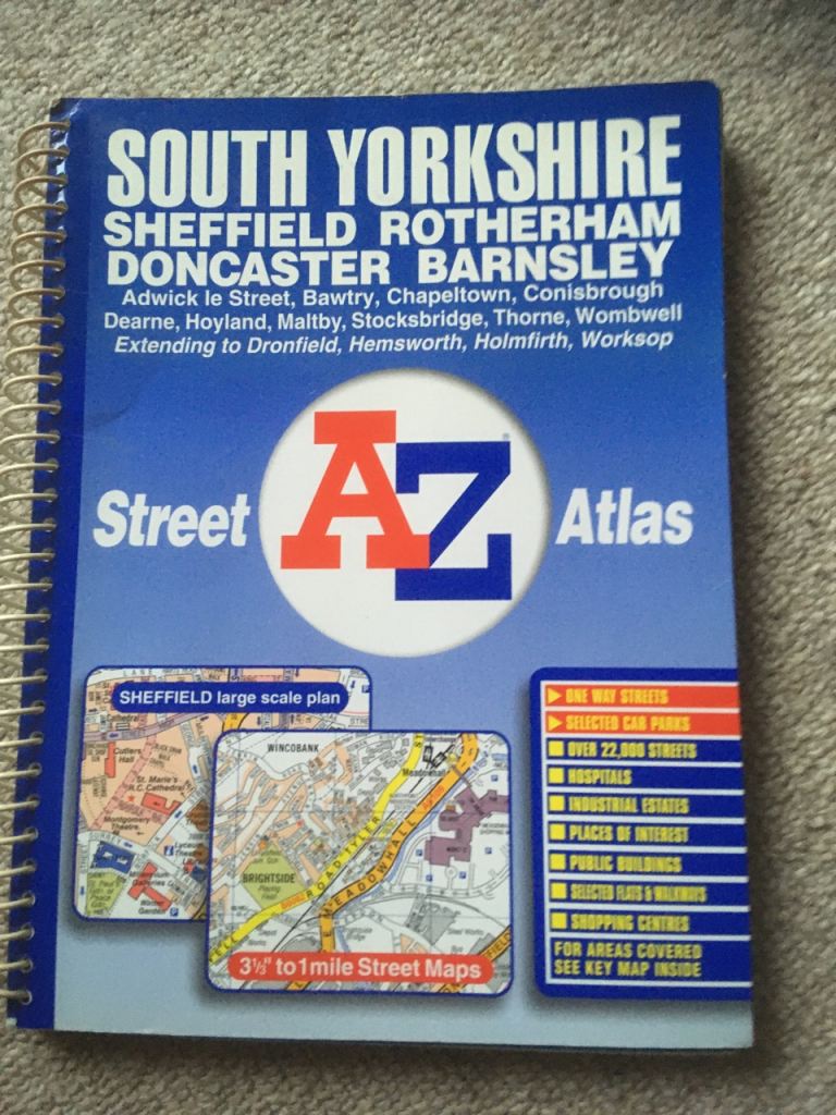 South Yorkshire A-Z Street Atlas