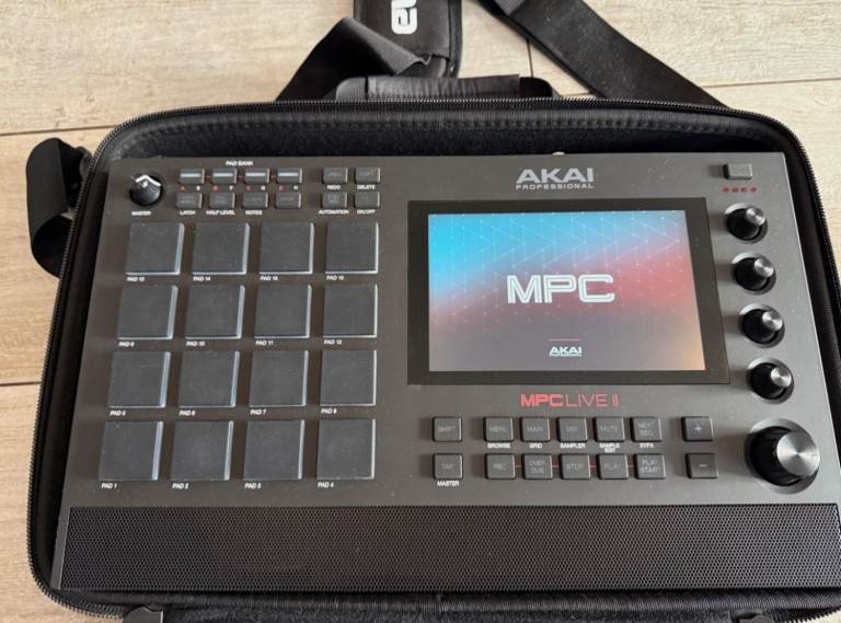 image for Akai Professional MPC Live II Standalone Music Production Center Black c/w Bag