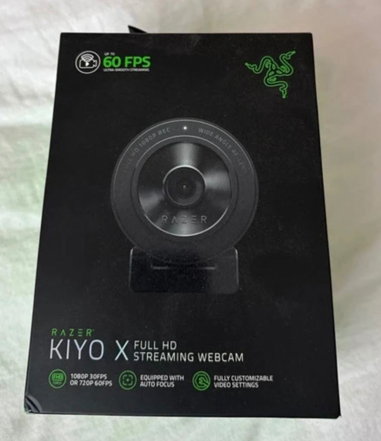 Razer Kiro x streaming webcam 