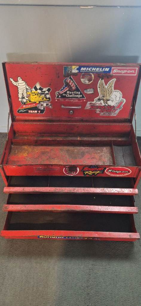 Snap on tool box