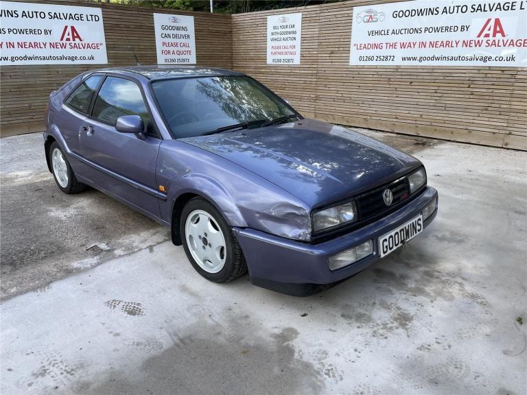 1994 VOLKSWAGEN CORRADO 16V 1984cc DAMAGED REPAIRABLE SALVAGE 