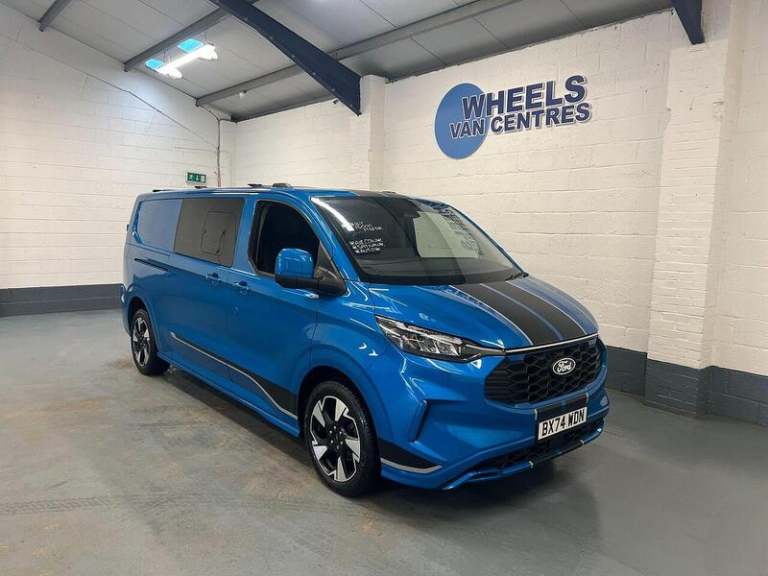 2024 Ford Transit Custom 2.0 EcoBlue 170ps H1 Double Cab Van Sport Auto PANEL VAN DIESEL Automatic