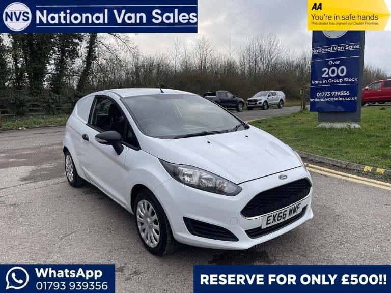 2016 Ford Fiesta Van 1.5 TDCi Panel Van 3dr CAR DERIVED VAN Diesel Manual