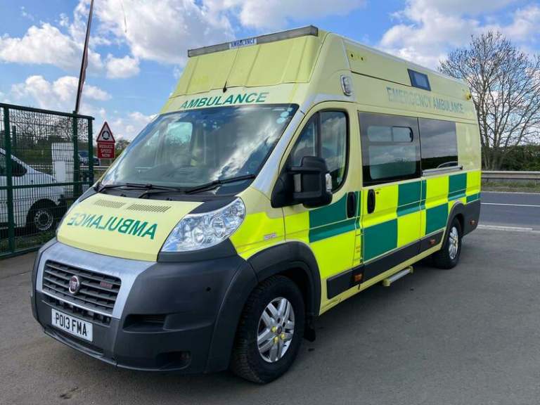 FIAT DUCATO AMBULANCE WITH STRETCHER. ,450 NO VAT