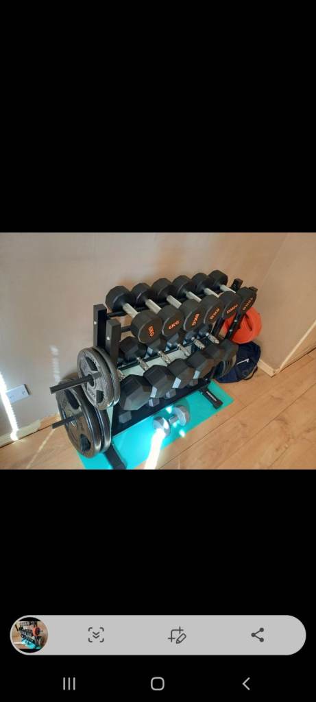 Various dumbbells fs