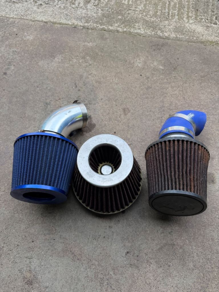 3X CONE AIR FILTERS USED CONDITION  £40 FOR ALL