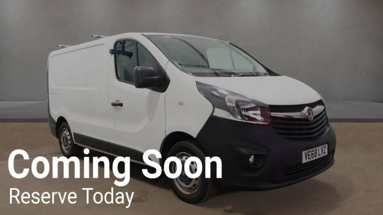 2019 68 VAUXHALL VIVARO 1.6 CDTI 2700 NO VAT VAN EURO 6 (S/S) (95 PS) DIESEL