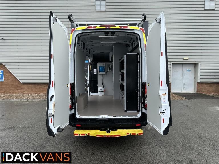 75 Reg, Ford Transit L3H3 Leader Toilet, Utility, Workshop Van, Air-Con