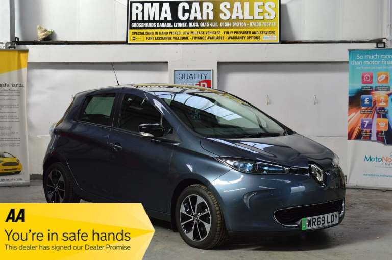 2019 Renault Zoe 80kW i Dynamique Nav R110 40kWh Electric 5dr Auto ONLY 3000 MILES Hatchback Elec...