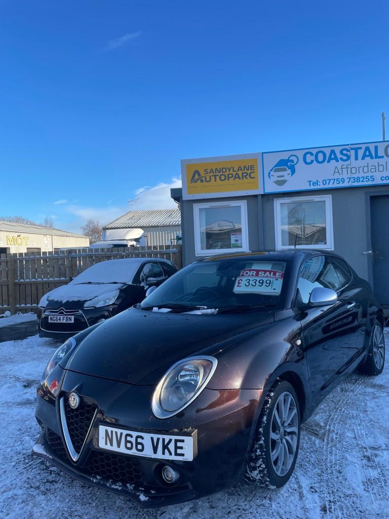 2017 Alfa Romeo MiTo 0.9 TB TwinAir Super 3dr HATCHBACK Petrol Manual