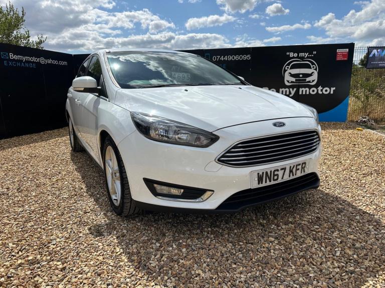2017 Ford Focus 1.0T EcoBoost Titanium Euro 6 (s/s) 5dr HATCHBACK Petrol Manual