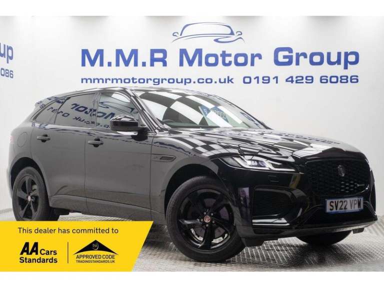 2022 Jaguar F-Pace 2.0 D200 MHEV R-Dynamic S SUV 5dr Diesel Auto AWD Euro 6 (s/s) (204 ps) SUV Di...