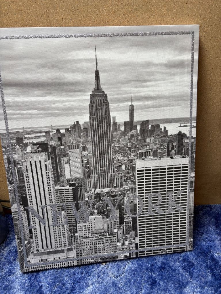 New York City Canvas Wall Art – Black and White