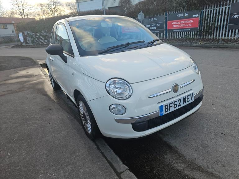 2012 Fiat 500 1.2 Pop 3dr [Start Stop] HATCHBACK Petrol Manual