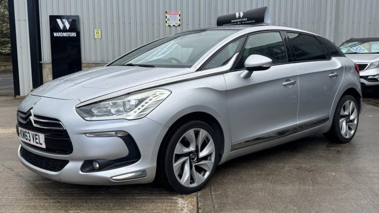 CITROEN DS5 2.0 HDi DStyle Diesel Silver 5dr PANROOF+SATNAV+8 STAMPS 2013