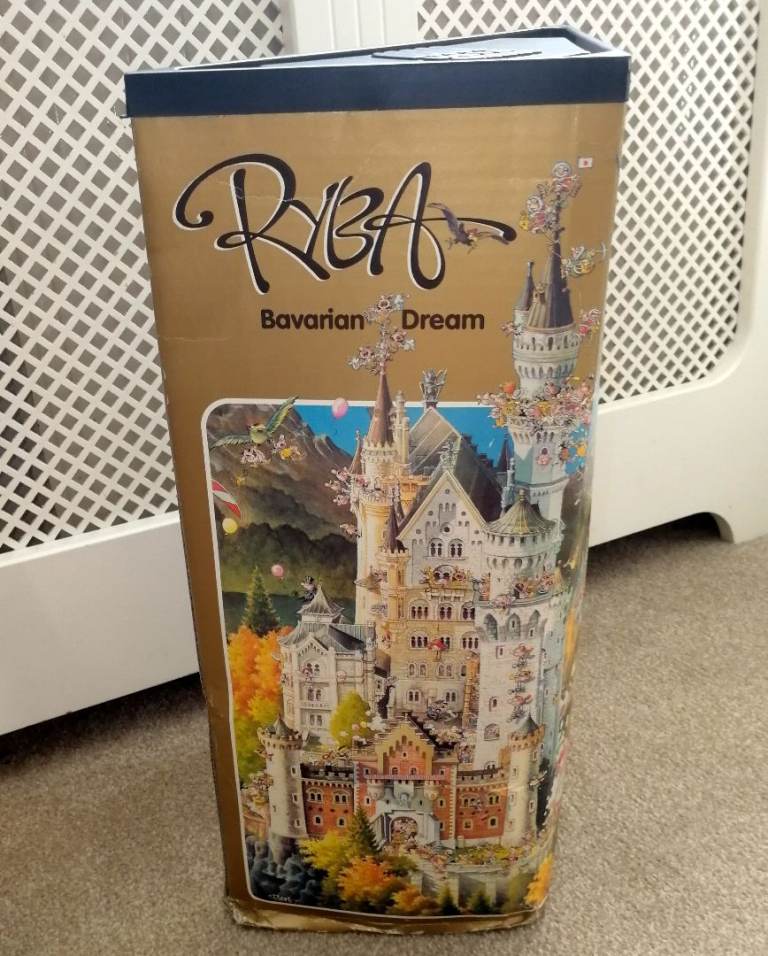 Heye Jigsaw Puzzle Bavarian Dream 4000 Piece Complete Puzzle Pieces Bag Unopened